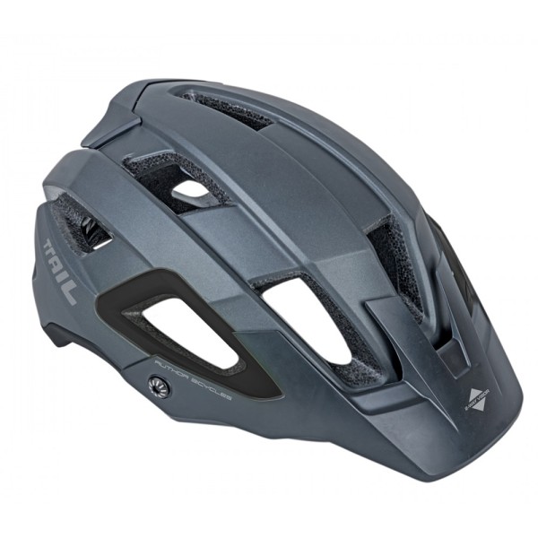 Autore Bicycle Helmet Trail X9 Inmold Dimensioni m 55cm-59cm Dial-fit Black MTB Cross