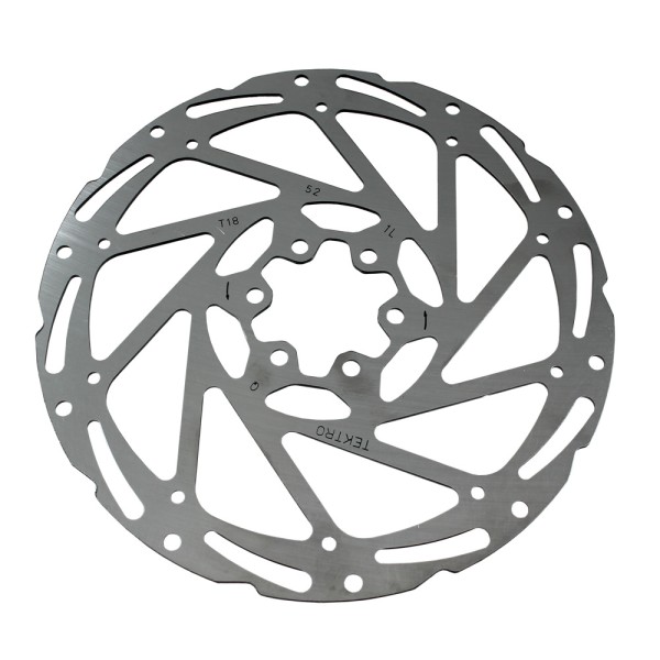 Rotore del disco del disco del freno della bicicletta 1,8 mm di spessore 203mm 6 foro con viti