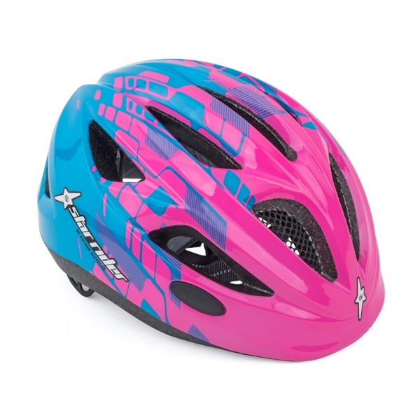 Autore Bicycle Helmet Kid's Star Rider Size S 46cm-51cm Dial-Fit Pink
