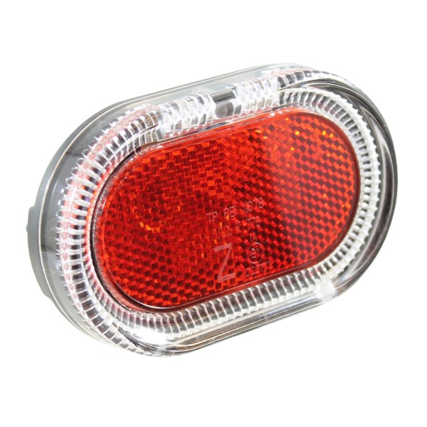 Marmans Bicycle LED Taillight H-Track Dynamo Anglas Mount 80mm Stvzo Rosso