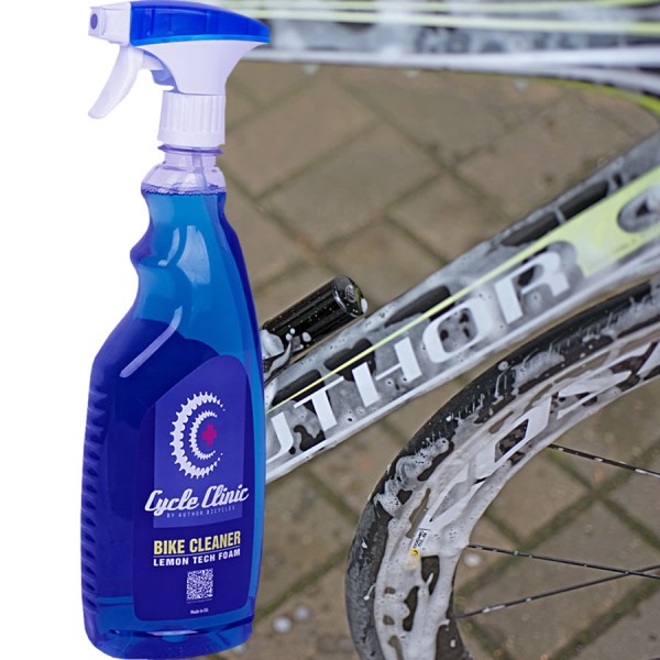 Schiuma di schiuma per biciclette Bottiglia di spruzzo Schiuma di limone 750ml
