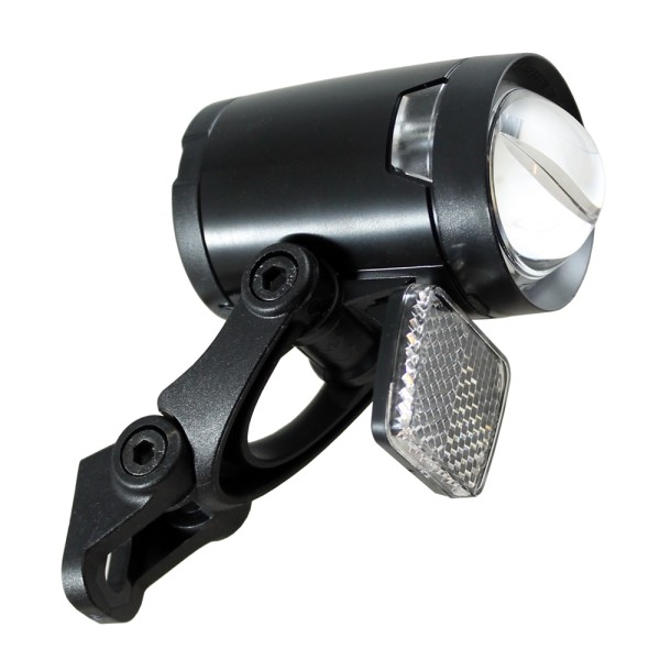 Mistroms Bicycle LED Faro principale H-Black Pro E-Bike 200 Lumens Front Light
